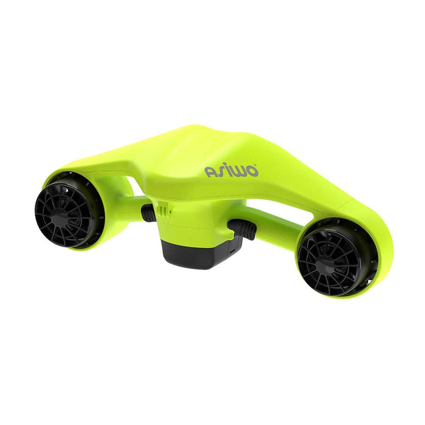 Asiwo Patinete Subacuático Eléctrico con Motores Duales, Soporte para Cámara, para Buceo y Natación, Verde