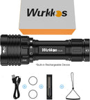 Wurkkos DL30 Linterna de Buceo LED, 3600 Lúmenes, IPX8, Blanco Neutro, 5000mAh
