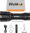 Wurkkos DL30 Linterna de Buceo LED, 3600 Lúmenes, IPX8, Blanco Neutro, 5000mAh
