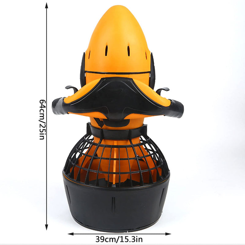 Patinete Subacuático Eléctrico 300W, Doble Velocidad, con Soporte para Cámara, para Piscina y Buceo