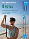 Niphean Tabla de Paddle Surf Hinchable Extra Grande, para 2-3 Personas, Kit Completo para Principiantes, para Familia y Adultos