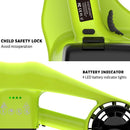 Asiwo Patinete Subacuático Eléctrico con Motores Duales, Soporte para Cámara, para Buceo y Natación, Verde