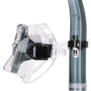 AKTIVE Aqua Sport Gafas de Buceo con Tubo Flexible para Adultos, Lentes de Cristal Templado, Sello de Silicona, Libre de Látex, Fácil Ajuste, Modelo 54249