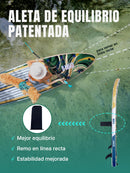 Niphean Tabla de Paddle Surf Hinchable Extra Grande, para 2-3 Personas, Kit Completo para Principiantes, para Familia y Adultos