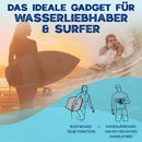 Woodsandwaves Tabla de Surf de Mano (Handplane), de Madera Dura a Prueba de Roturas, con Bolsa, para Principiantes y Profesionales