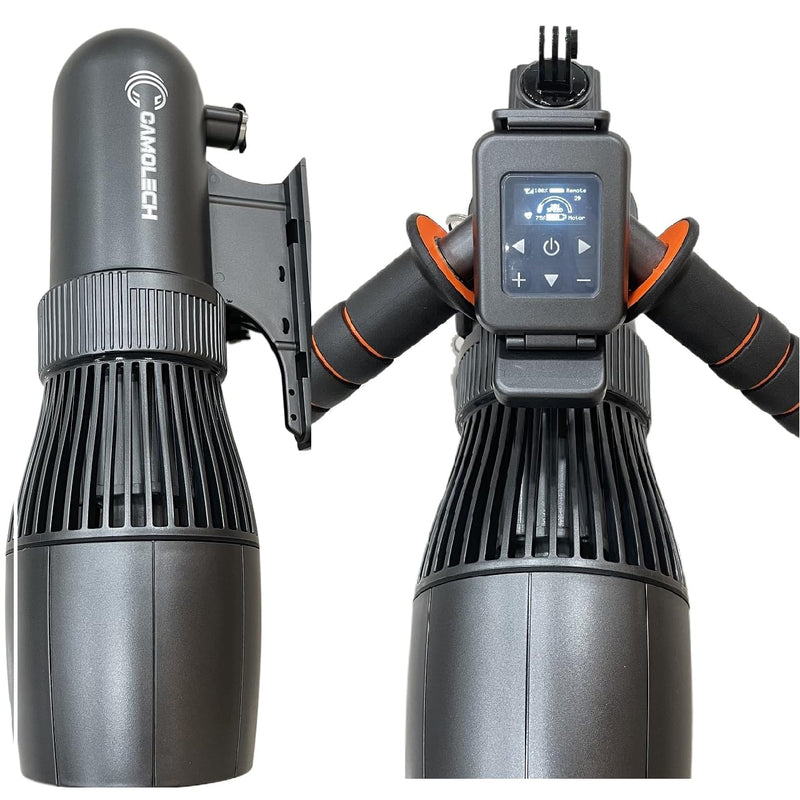 Patinete Subacuático Eléctrico 500W, 10 Velocidades, para Buceo y Surf, hasta 40 m de Profundidad