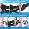IEEILULU Set de Snorkel para Adultos, con Gafas de Buceo, Tubo Semiseco y Aletas Ajustables, S/M, Rosa