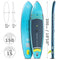 Movino Garda Allround Set de Tabla de SUP Hinchable, 10'10" / 330 cm