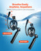 VEVOR Tanque de Buceo Portátil 0.5 L, para 5-10 Minutos Bajo el Agua, Profundidad 10 m, con Máscara de Snorkel, 73x365 mm