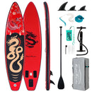 FEATH-R-LITE Tabla de Paddle Surf Hinchable (SUP), Kit Completo con Remo Ajustable, Bomba y Mochila