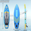 DURAERO Tabla de Paddle Surf Hinchable (SUP), con Soporte para Cámara, Kit Completo, 330x76x15 cm, hasta 150 kg
