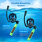 SMACO S300Plus Mini Botella de Buceo Portátil, Recargable, con Máscara, 0.5 Litros