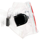 AKTIVE Aqua Sport Gafas de Buceo con Tubo Flexible para Adultos, Lentes de Cristal Templado, Sello de Silicona, Libre de Látex, Fácil Ajuste, Modelo 54249