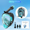 Máscara de Snorkel de Cara Completa para Adultos, con Visión Panorámica 180°