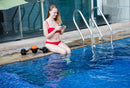 GENEINNO S2 Patinete Subacuático con 2 Velocidades y Soporte para Cámara de Acción, para Buceo y Piscina