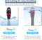 Jwintee Máscara de Snorkel de Cara Completa, Visión Panorámica 180°, con Respiración Segura, para Niños y Jóvenes