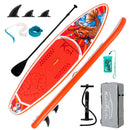 FunWater Tabla de Paddle Surf Hinchable (SUP), Kit Completo con Remo Ajustable, Bomba, Mochila y 3 Aletas