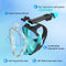 Máscara de Snorkel de Cara Completa para Adultos, con Visión Panorámica 180°