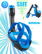 Lamker Máscara Snorkel Cara Completa Plegable, 180° Panorámica, con Soporte de Cámara y Antivaho
