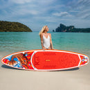 FunWater Tabla de Paddle Surf Hinchable (SUP), Kit Completo con Remo Ajustable, Bomba, Mochila y 3 Aletas