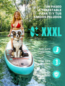 Niphean Tabla de Paddle Surf Hinchable Extra Grande, para 2-3 Personas, Kit Completo para Principiantes, para Familia y Adultos