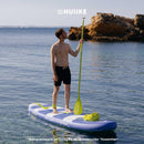 HUIIKE Tabla de Paddle Surf Hinchable (SUP), Kit Completo con Remo Ajustable, Estable y Resistente, 305x84x15 cm, hasta 130 kg