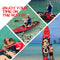 FEATH-R-LITE Tabla de Paddle Surf Hinchable (SUP), Kit Completo con Remo Ajustable, Bomba y Mochila