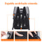 Lifewit Mochila Nevera Térmica 26L (34 Latas), Portátil para Playa, Camping y Picnic, Gris