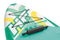 Bestway Freesoul Tech 65310 Tabla de Paddle Surf Hinchable (SUP), Kit Completo con Remo de Aluminio, Bomba y Bolsa, Blanco/Verde