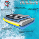 DURAERO Tabla de Paddle Surf Hinchable (SUP), con Soporte para Cámara, Kit Completo, 330x76x15 cm, hasta 150 kg