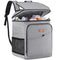 Lifewit Mochila Nevera Térmica 26L (34 Latas), Portátil para Playa, Camping y Picnic, Gris