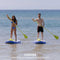 HUIIKE Tabla de Paddle Surf Hinchable (SUP), Kit Completo con Remo Ajustable, Estable y Resistente, 305x84x15 cm, hasta 130 kg