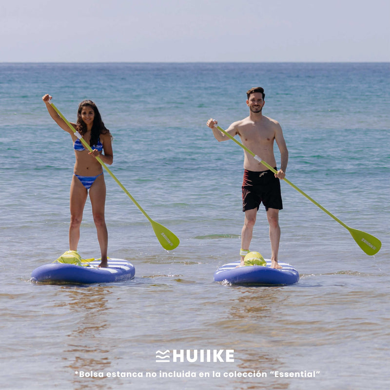 HUIIKE Tabla de Paddle Surf Hinchable (SUP), Kit Completo con Remo Ajustable, Estable y Resistente, 305x84x15 cm, hasta 130 kg