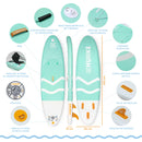 HUIIKE Tabla de Paddle Surf Hinchable (SUP), Kit Completo, 305x84x15 cm, hasta 130 kg