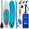 SereneLife Tabla de Paddle Surf Hinchable (ISUP), Cubierta Antideslizante, Incluye Aleta y Estuche, para Adultos y Jóvenes