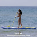 HUIIKE Tabla de Paddle Surf Hinchable (SUP), Kit Completo con Remo Ajustable, Estable y Resistente, 305x84x15 cm, hasta 130 kg
