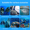 DGLUYUDV Sistema de Buceo Portátil Recargable, 3 Horas de Autonomía, Manguera de 39 pies, para Buceo y Pesca
