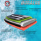 Tabla de Paddle Surf Hinchable (SUP), con Asiento Kayak y Doble Remo Ajustable, 330x76x15 cm, hasta 150 kg, Roja