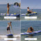 HUIIKE Tabla de Paddle Surf Hinchable (SUP), Kit Completo con Remo Ajustable, Estable y Resistente, 305x84x15 cm, hasta 130 kg